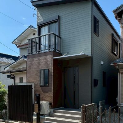 街中におしゃれな注文住宅を新築させていただきました