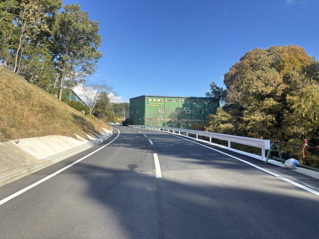 一般県道名張青山線道路改良工事