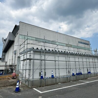 印刷工場さんの危険物倉庫新築工事